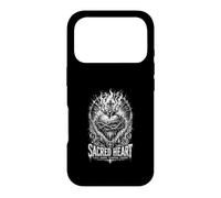 l'amour du Sacré-Cœur brûle à Travers Les épines Christian Coque pour iPhone 17 Pro