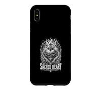 l'amour du Sacré-Cœur brûle à Travers Les épines Christian Coque pour iPhone XS Max