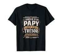 l'amour d'un Papy est Un trésor précieux T-Shirt Graphique avec Valeur
