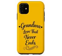 l'amour d'une Grand-mère Qui ne s'arrête jamais - Grand-mère Cool, fière et aimante Coque pour iPhone 11