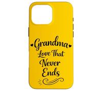 l'amour d'une Grand-mère Qui ne s'arrête jamais - Grand-mère Cool, fière et aimante Coque pour iPhone 16 Pro Max