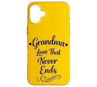 l'amour d'une Grand-mère Qui ne s'arrête jamais - Grand-mère Cool, fière et aimante Coque pour iPhone 16 Plus