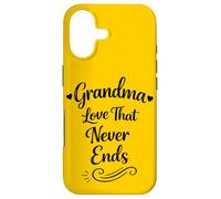 l'amour d'une Grand-mère Qui ne s'arrête jamais - Grand-mère Cool, fière et aimante Coque pour iPhone 17