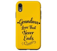l'amour d'une Grand-mère Qui ne s'arrête jamais - Grand-mère Cool, fière et aimante Coque pour iPhone XR