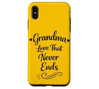 l'amour d'une Grand-mère Qui ne s'arrête jamais - Grand-mère Cool, fière et aimante Coque pour iPhone XS Max