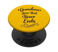 l'amour d'une Grand-mère Qui ne s'arrête jamais - Grand-mère Cool, fière et aimante PopSockets PopGrip Adhésif