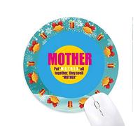 l'amour d'une mère. tapis de souris souris ronds cadeaux de noël