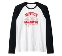 L'amour entre mère et fille - Funny Mom Manche Raglan