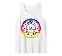 l'amour est Halal Arc-en-Ciel Inclusif | Unité LGBTQ+ Débardeur