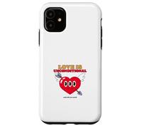 l'amour est inconditionnel et Tout ce Dont Vous Avez Besoin (déclaration Positive) Coque pour iPhone 11