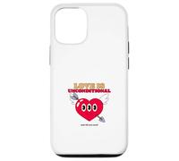 l'amour est inconditionnel et Tout ce Dont Vous Avez Besoin (déclaration Positive) Coque pour iPhone 12/12 Pro