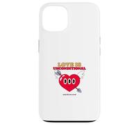 l'amour est inconditionnel et Tout ce Dont Vous Avez Besoin (déclaration Positive) Coque pour iPhone 13