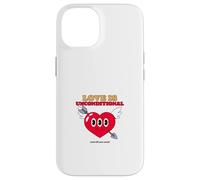 l'amour est inconditionnel et Tout ce Dont Vous Avez Besoin (déclaration Positive) Coque pour iPhone 14