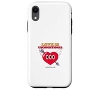 l'amour est inconditionnel et Tout ce Dont Vous Avez Besoin (déclaration Positive) Coque pour iPhone XR