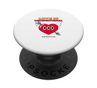 l'amour est inconditionnel et Tout ce Dont Vous Avez Besoin (déclaration Positive) PopSockets PopGrip Adhésif
