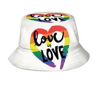 l'amour Est l'amour 3 Homme Femme Casquettes Visières Confortable Chapeaux De Plage Coupe-Vent Bob pour Jardinier Vacances Plage Camping