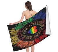 l'amour Est l'amour Serviette De Sauna Serviette De Sauna Douce Serviette De Douche Grande Drap De Bain pour Plein Air Homme Piscine 80X130Cm