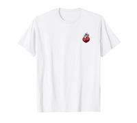 l'amour est Le Plus Grand Pouvoir (Graphique en Forme de cœur) (Impression arrière) T-Shirt