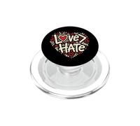 l'amour est Plus Grand Que la Haine PopSockets PopGrip pour MagSafe
