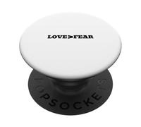 l'amour est Plus Grand Que la Peur PopSockets PopGrip Adhésif