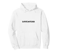 l'amour est Plus Grand Que la Peur Sweat à Capuche
