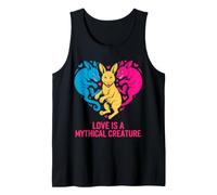 l'amour est Une créature Mythique, Motif de cœur coloré Débardeur