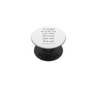 l'amour inébranlable du Seigneur Faith Lamentations 3:22-23 PopSockets PopGrip Adhésif