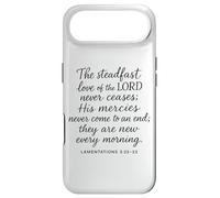 l'amour inébranlable du Seigneur ne cesse jamais | Lamentations 3 2 Coque pour iPhone Air