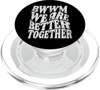 l'amour n'a Pas de Couleur BWWM : We are Better Together PopSockets PopGrip pour MagSafe