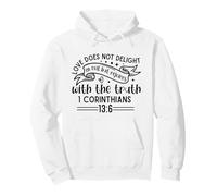 l'amour ne chrétien Pas Les Hommes et Les Femmes reconnaissants Sweat à Capuche