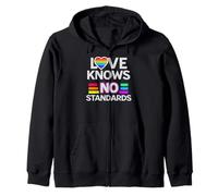 l'amour ne connaît Pas de Standards Arc-en-Ciel Sweat à Capuche