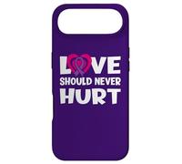 l'amour ne devrait jamais nuire à la Violence narcissique Violence Domestique Coque pour iPhone Air