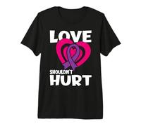 l'amour ne devrait Pas nuire à la Violence narcissique Violence Domestique T-Shirt Haut de Gamme