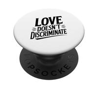 l'amour ne Fait Pas de Discrimination, égalité, Message de fierté PopSockets PopGrip Adhésif
