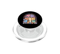 l'amour Parle Chaque Langue Sensibilisation à la Langue des Signes américaine PopSockets PopGrip pour MagSafe