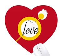 l'amour seul amoureux Jeux de tapis de souris en forme de coeur