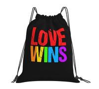 L'Amour Triomphe Drapeau De La Fierté Lgbt Unisexe Sacs De Gym Étanche Gym Sack Grand Sacs De Sport Pour Plage Natation Piscine