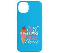 L'amour vient dans toutes les flovors Coque pour iPhone 14 Plus