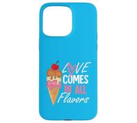 L'amour vient dans toutes les flovors Coque pour iPhone 15 Pro Max