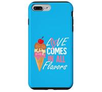 L'amour vient dans toutes les flovors Coque pour iPhone 7 Plus/8 Plus