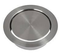 LAMP Clapet d'injection rond en acier inoxydable pour collecteur de déchets Ø 136 mm