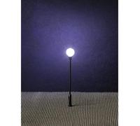 Lamp for Park, Ball Lamp H0 Ready Model, Ready Assembled Faller 1 Piece