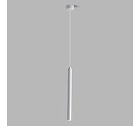 Lamp Modern Modern Kitchen Island Light Tube Led Hanging Ceiling Lamp Minimalist Suspended Lighting Fixtures Chandeliers For Dining Room Bedroom Bedside Hallway/Blanc/1 Light