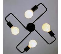 Lamp Modern Modern Led Ceiling Chandelier Lighting Living Room Bedroom Chandeliers - Home Lighting Fixtures Lights/Black 4A