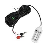 Lamp Pêche sous-Marine Etanche 12V 15W 36/108 LED Feux Détecteur de Poissons avec Câble de 5m - Lumières Vertes (: 108LED Beads)