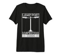 Lamp Post Inspection Team Funny Geocaching Geocache Lover T-Shirt Haut de Gamme