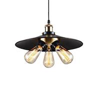 Lamp Three Head *3 Industrial Vintage Ceiling Light European and American Country Chandelier E26/