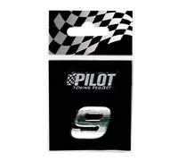 LAMPA 07946 T-1 Sticker 3D 9" Flat 18 mm