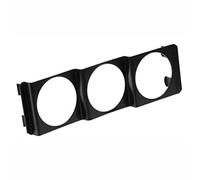 Lampa 10059 instrumentenblende 3 - trous, convient pour DIN Radio 1.