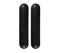 LAMPA 20592 Baguette et bande protectrice porte noir Paire